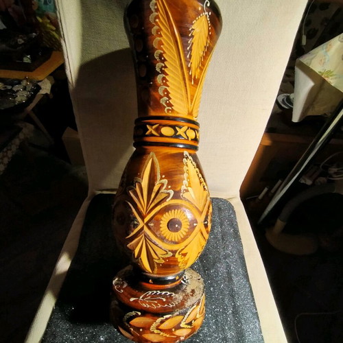 Wooden decorative item used