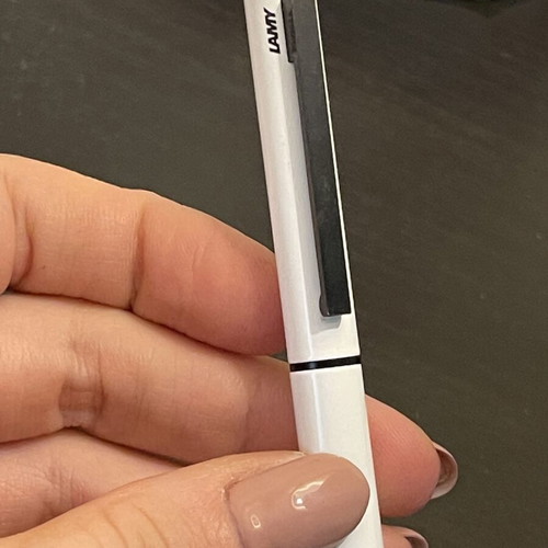 Lamy mechanical pencil pen 2 in 1 used with ink and spare tip