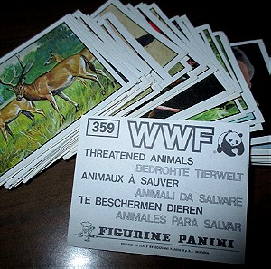 Λοτ 100 αυτοκολλητα panini WWF