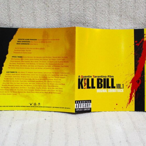 Kill Bill Vol. 1 Original Soundtrack CD new, Enhanced, Reissue