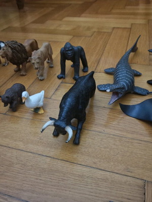 CollectA Schleich Papo animal figures used