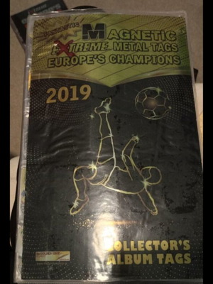 Extreme Europe's Champions 2019 metal tags used