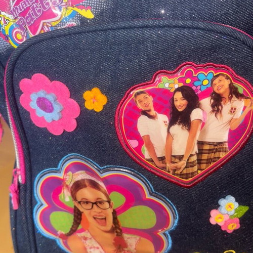 Hanna Montana school backpack with gift watch