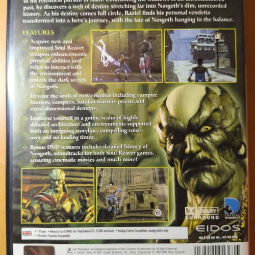 Legacy of Kain: Soul Reaver 2 PlayStation 2 CIB mint condition