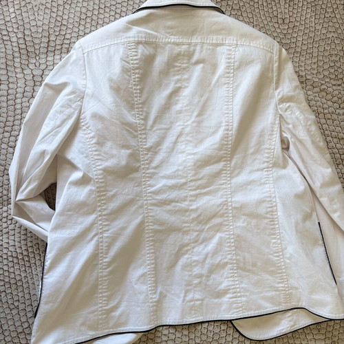 Hauber women's jacket white like new, size XXL