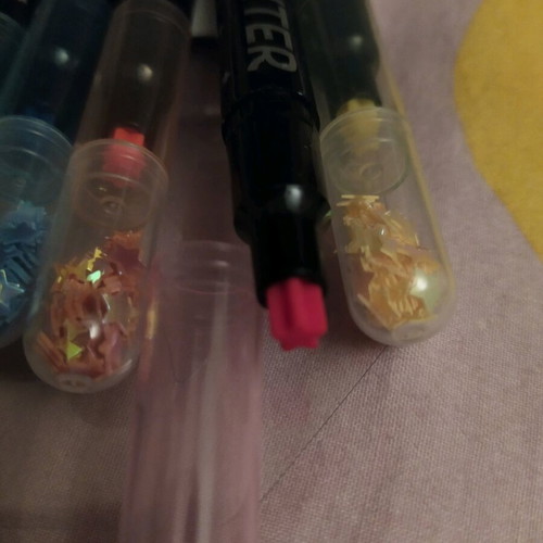 Highlighters new set of 6 colors Centrum with star tips
