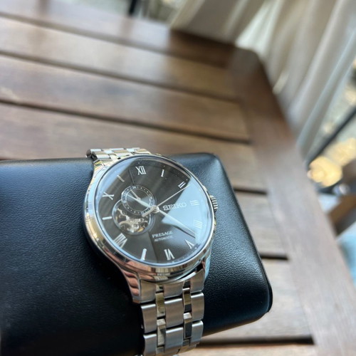 Seiko Presage SSA377J1 Καινούργιο Αυτόματο Μαύρο Καντράν