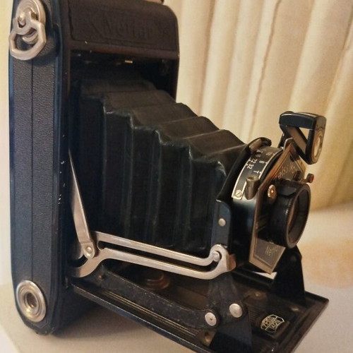 Zeiss Ikon Nettar folding camera used, vintage 120 film