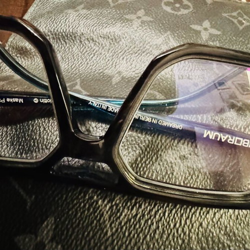 Kuboraum unisex eyeglasses new, black