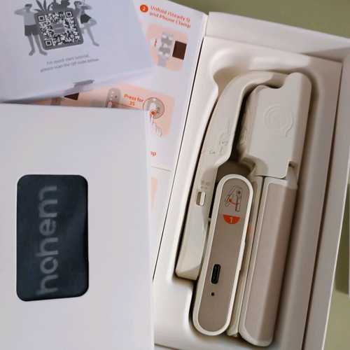 Hohem iSteady Q mobile gimbal white new