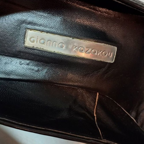 Γυναικεία πλατφόρμα Gianna Kazakou νούμερο 37, σαν καινούργιο, μαύρο
