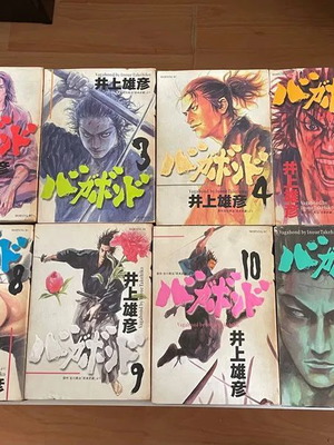 Vagabond ιαπωνικά manga τόμοι 1-37