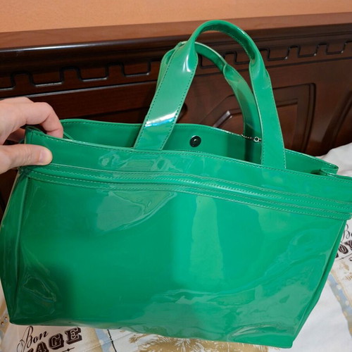 Armani Jeans handbag like new, rare green color