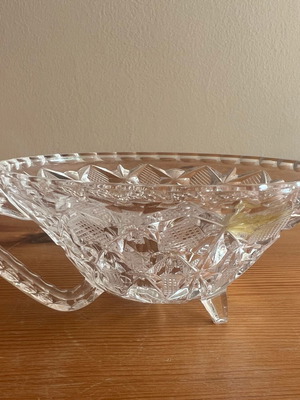 Vintage crystal punch cups set of 4 like new Buder Bleikristall