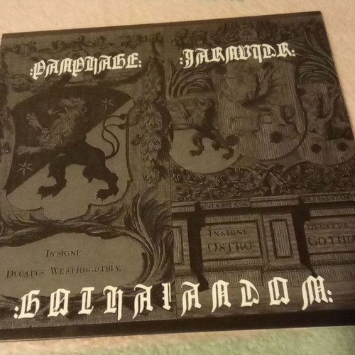 PANPHAGE / JARVINDR Gøthalandom LP new, limited red vinyl
