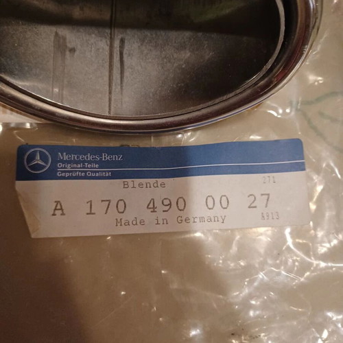 Exhaust tip like new for Mercedes Benz and other cars