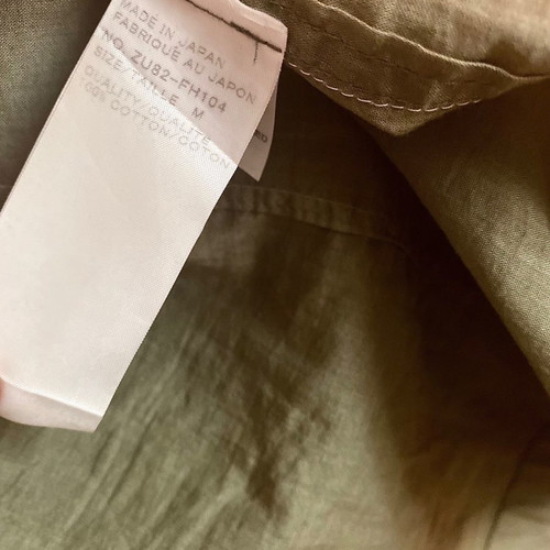 Zucca linen khaki dress M 100% cotton new