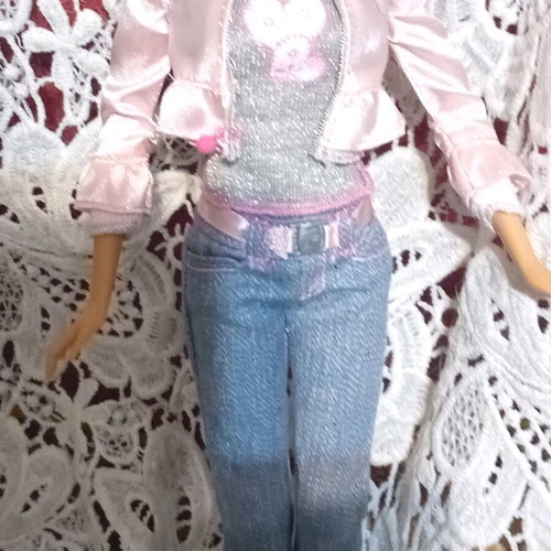 Pink Barbie like new without bag