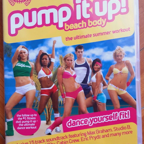 Pump It Up Beach Body DVD like new