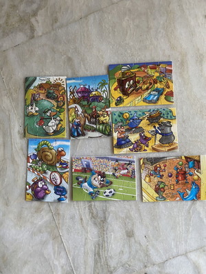 Kinder Surprise puzzles like new, pack of 7, various years