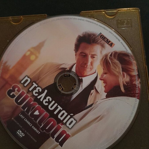 DVD Last Chance Harvey 2009 with Dustin Hoffman and Emma Thompson