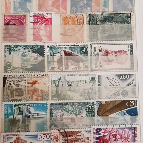 Stamps used from around the world, pack of 12 pages