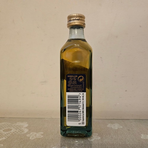 Johnnie Walker Blue Label Whisky miniature new, glass bottle 50ml