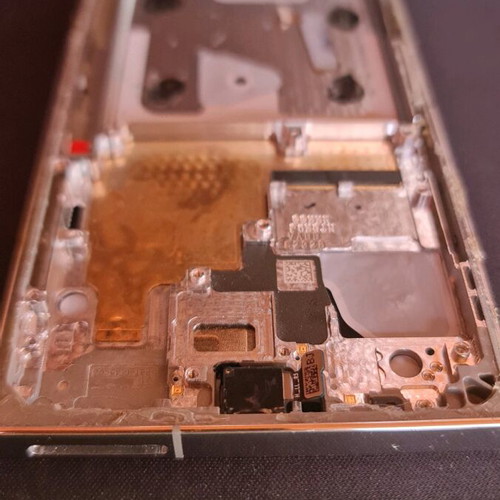 Galaxy Note 20 Ultra frame like new, silver with sim tray