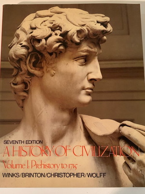 A History of Civilization Volume 1 βιβλίο μεταχειρισμένο, αγγλικά