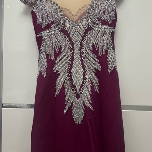Maxi dress Acne Studios purple like new for wedding or christening