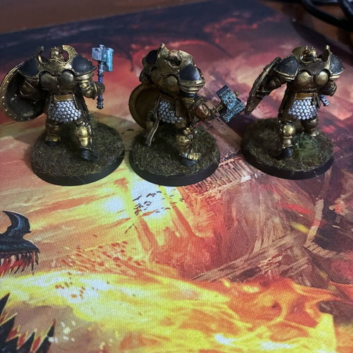 Stormcast Eternals Annihilators figures hand-painted used set