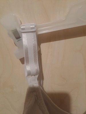 White nursing bra new