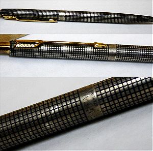 Parker Sterling USA Silver Ball Point Pen made in USA