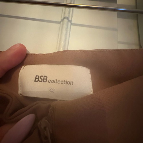 BSB Women's Fabric Pants Brown XL Like New