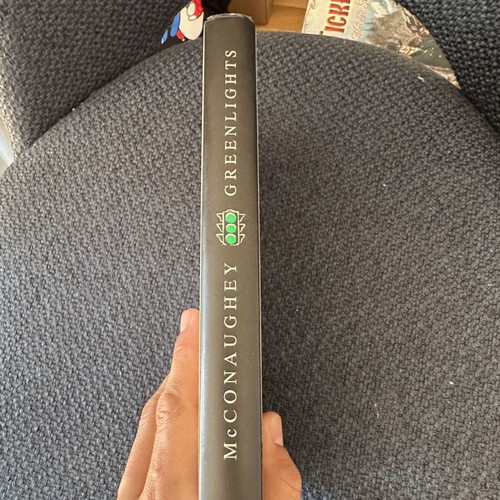 Greenlights Hard Cover book by Matthew McConaughey