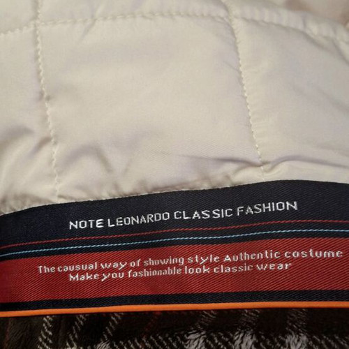 Leonardo Uomo men's jacket XXL navy blue with removable lining like new
