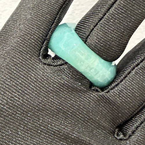 Amazonite ring from Madagascar, new