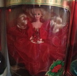 Happy Holiday Barbies 1993 excellent condition