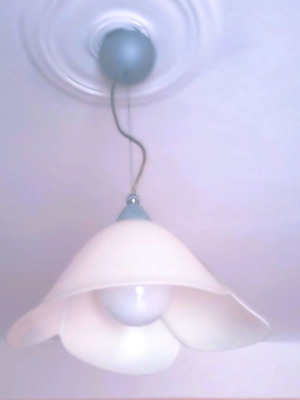 Ceiling light like new with 35cm diameter shade and bulb included