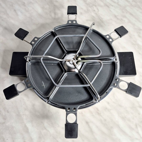 Tefal Raclette Grill for 6, vintage nonstick set