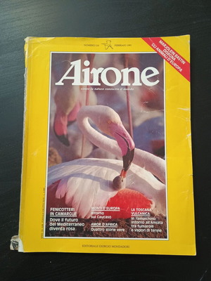 Περιοδικό Airone No 118 Φεβρουάριος 1991 μεταχειρισμένο, ιταλικά