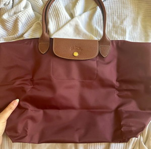 Longchamp Le Pliage Large Бордо цвят
