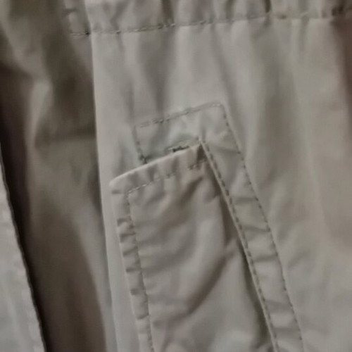 Benetton olive parka like new with waist cord