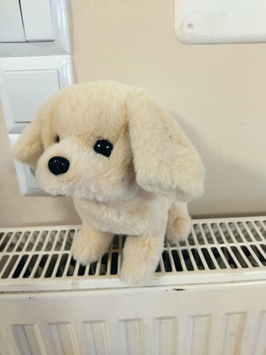 Plush Dog Battery Operated Like New