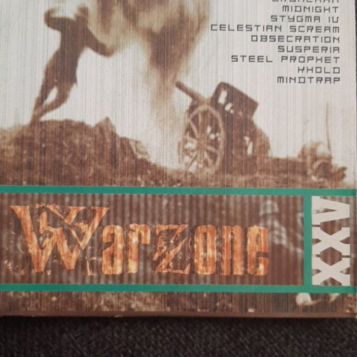 Warzone 3 CD set from Metal Invader like new, metal genre
