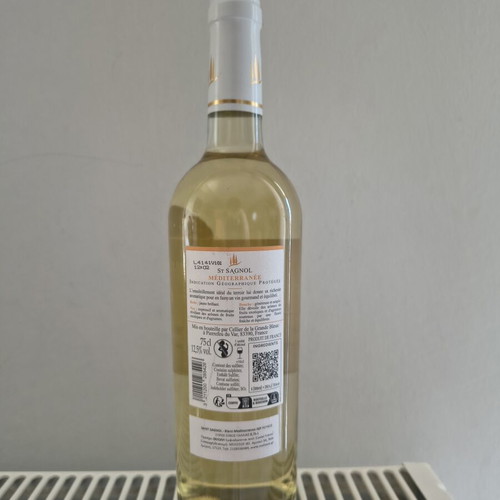 St Sagnol Méditerranée IGP Blanc 2023 λευκό ξηρό κρασί 750ml καινούργιο