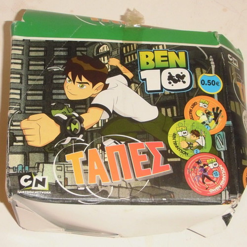 Ben-10 pack with 43 sealed tag packets