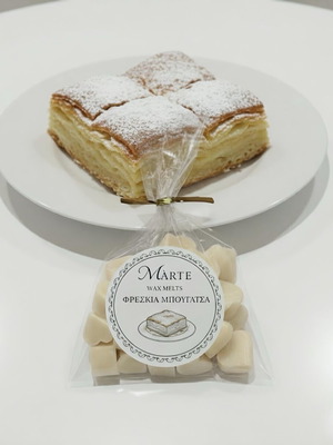 Wax melts with fresh bougatsa scent 30g