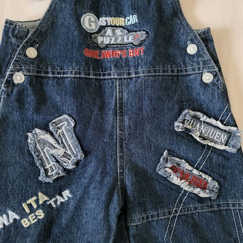 Denim sundress + t-shirt as a gift