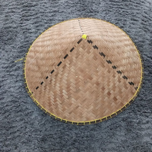 Vietnamese traditional hat used, made of bamboo